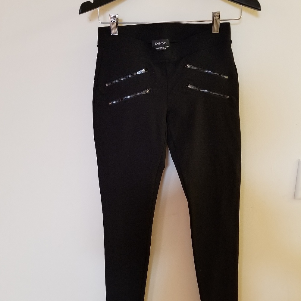 BEBE leggings. Worn once.
